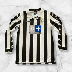 JUVENTUS 1998/1999 HOME FOOTBALL JERSEY #21 ZIDANE - NWT ⚽️💯🔥